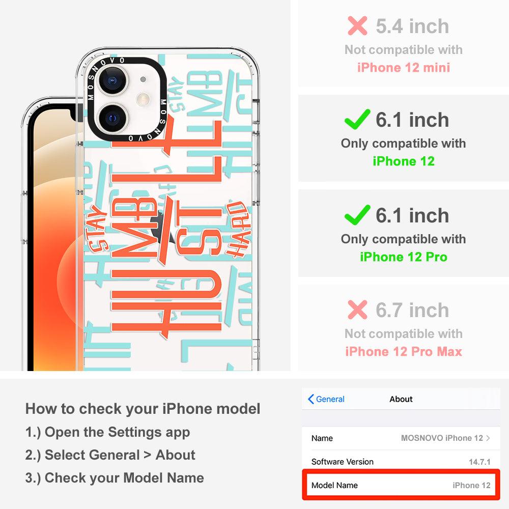Hustle Phone Case - iPhone 12 Case - MOSNOVO