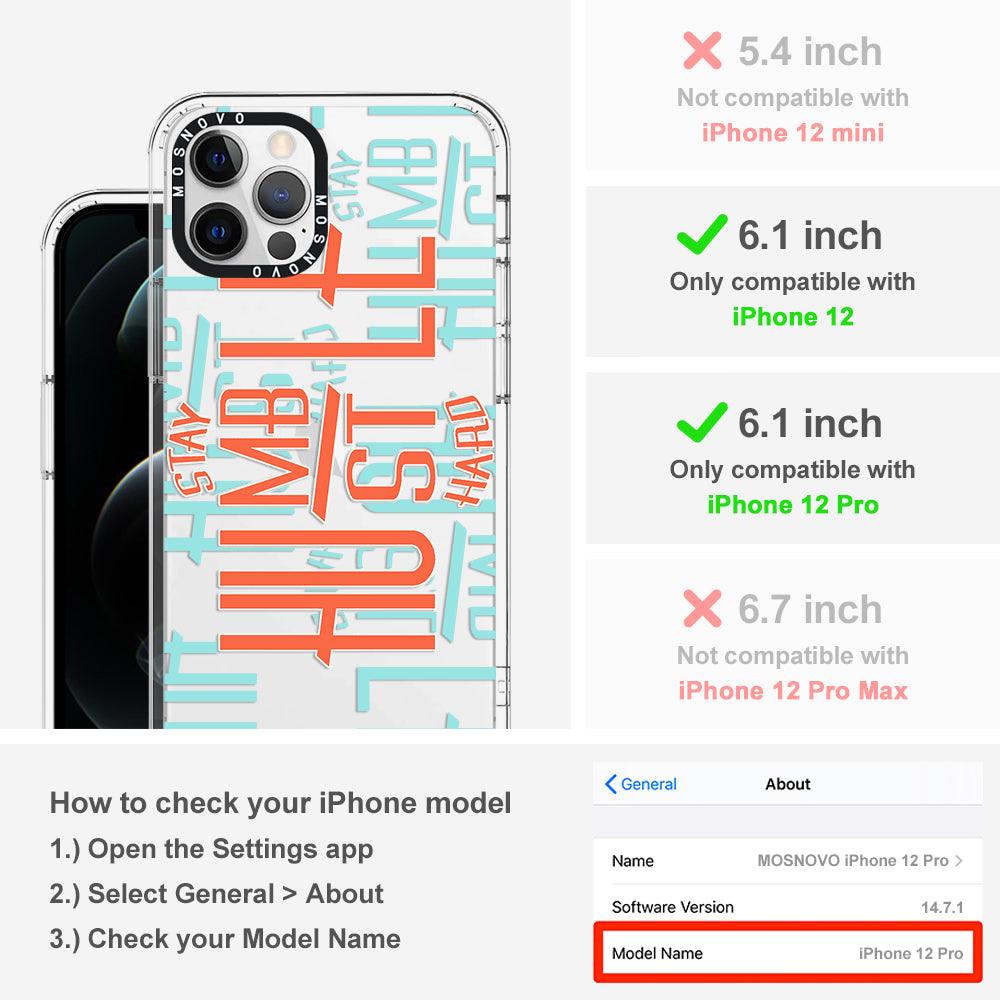 Hustle Phone Case - iPhone 12 Pro Case - MOSNOVO