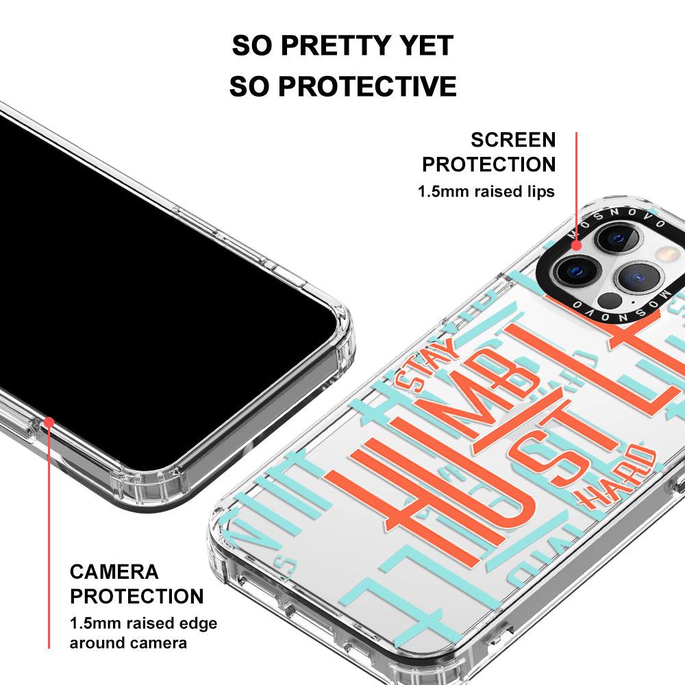 Hustle Phone Case - iPhone 12 Pro Max Case - MOSNOVO