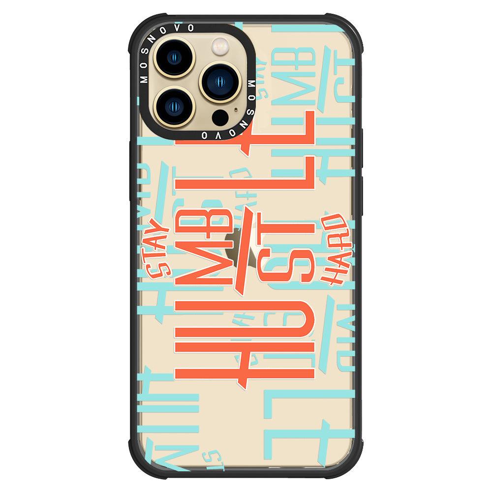 Hustle Phone Case - iPhone 13 Pro Max Case - MOSNOVO