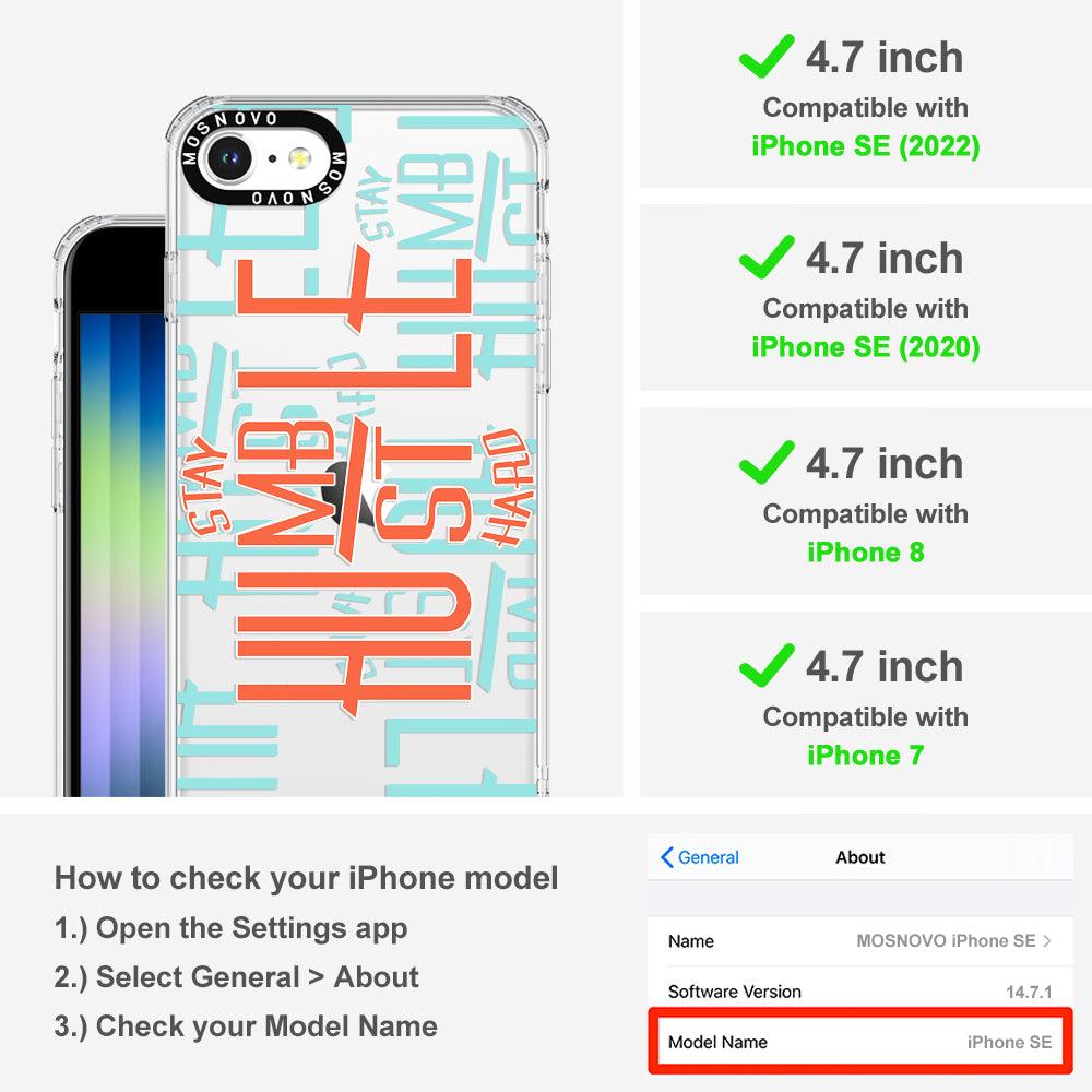 Hustle Phone Case - iPhone SE 2022 Case - MOSNOVO