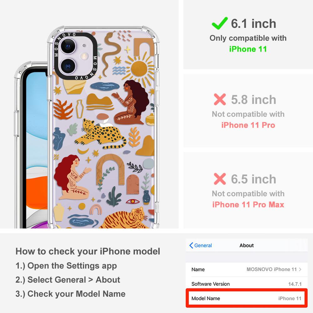 Stay Wild Phone Case - iPhone 11 Case - MOSNOVO