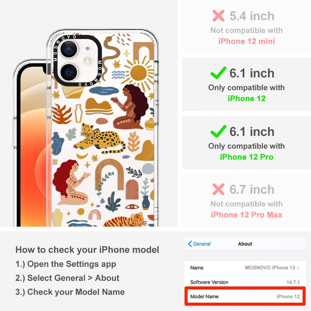 Stay Wild Phone Case - iPhone 12 Case - MOSNOVO