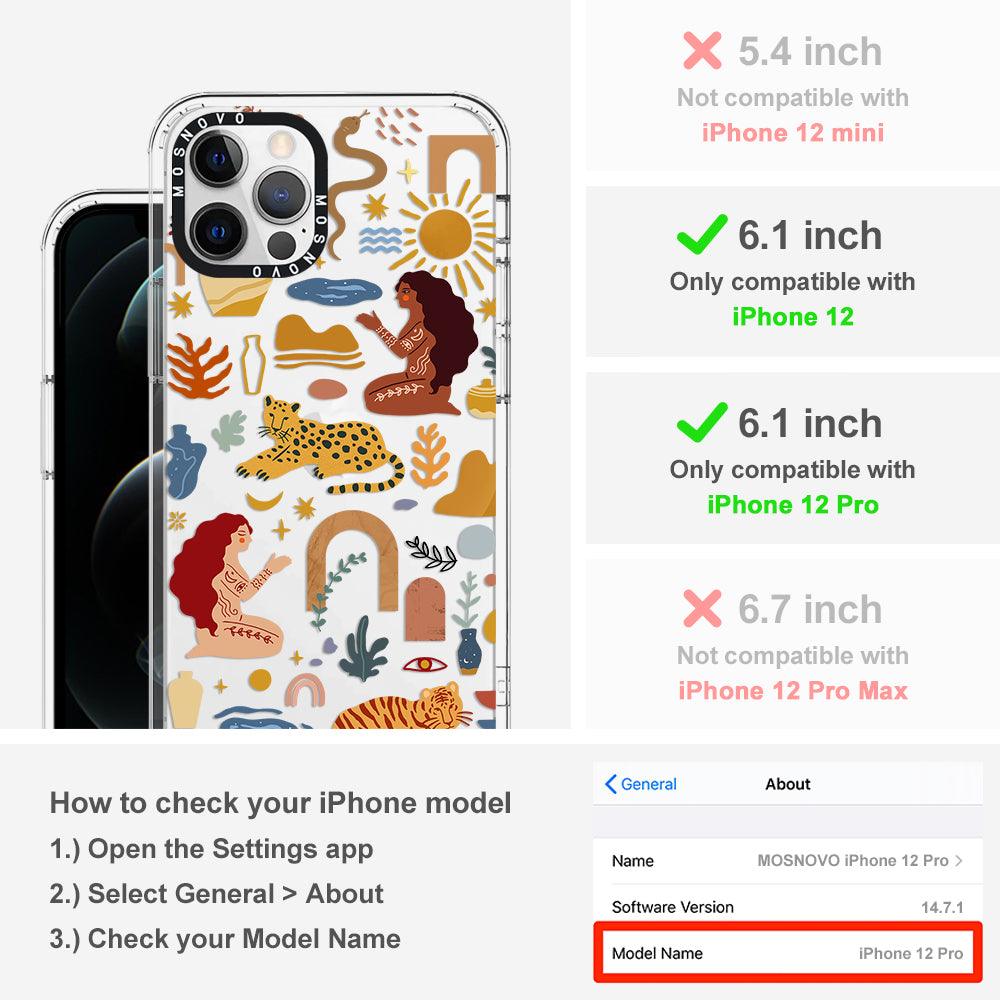 Stay Wild Phone Case - iPhone 12 Pro Case - MOSNOVO