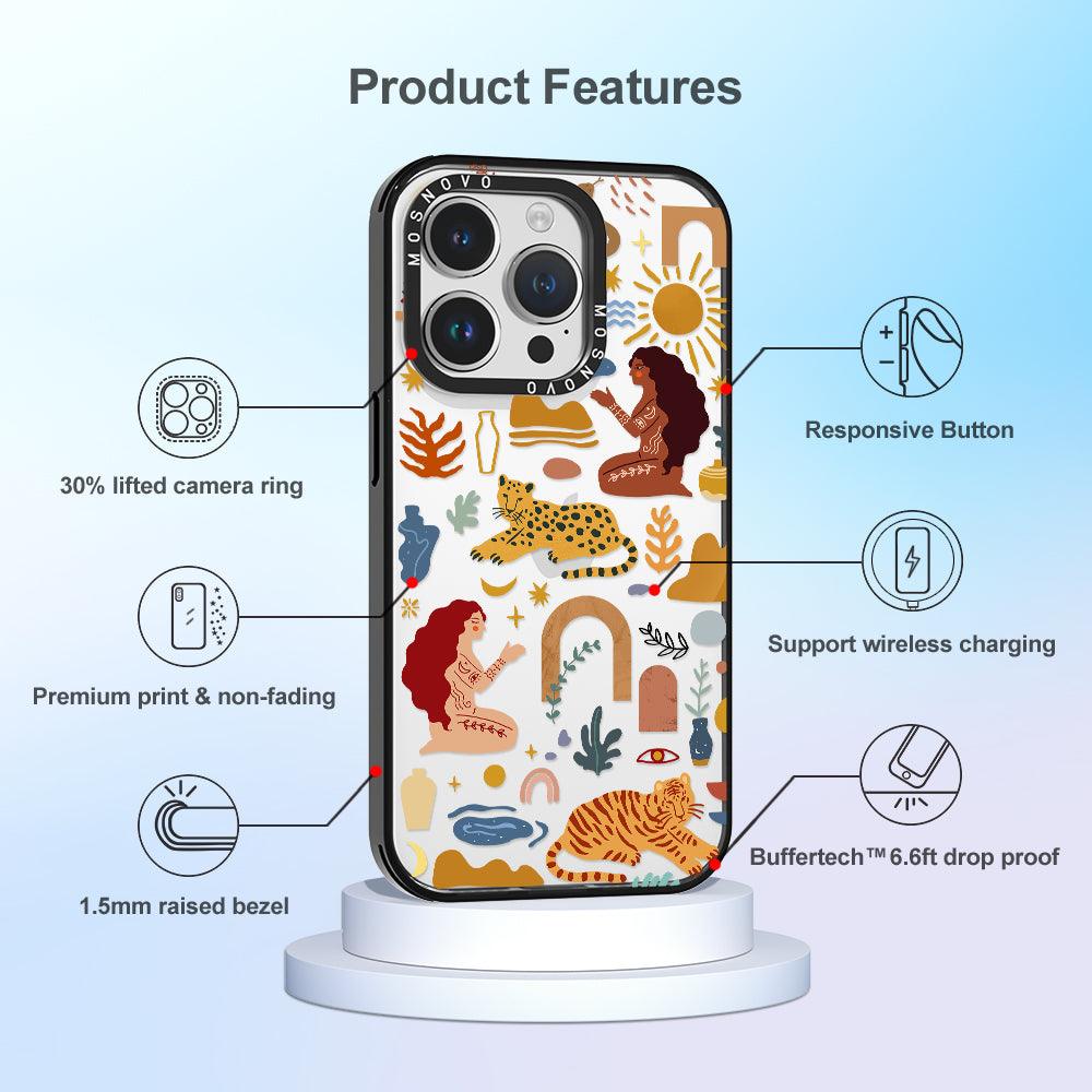 Stay Wild Phone Case - iPhone 14 Pro Case - MOSNOVO