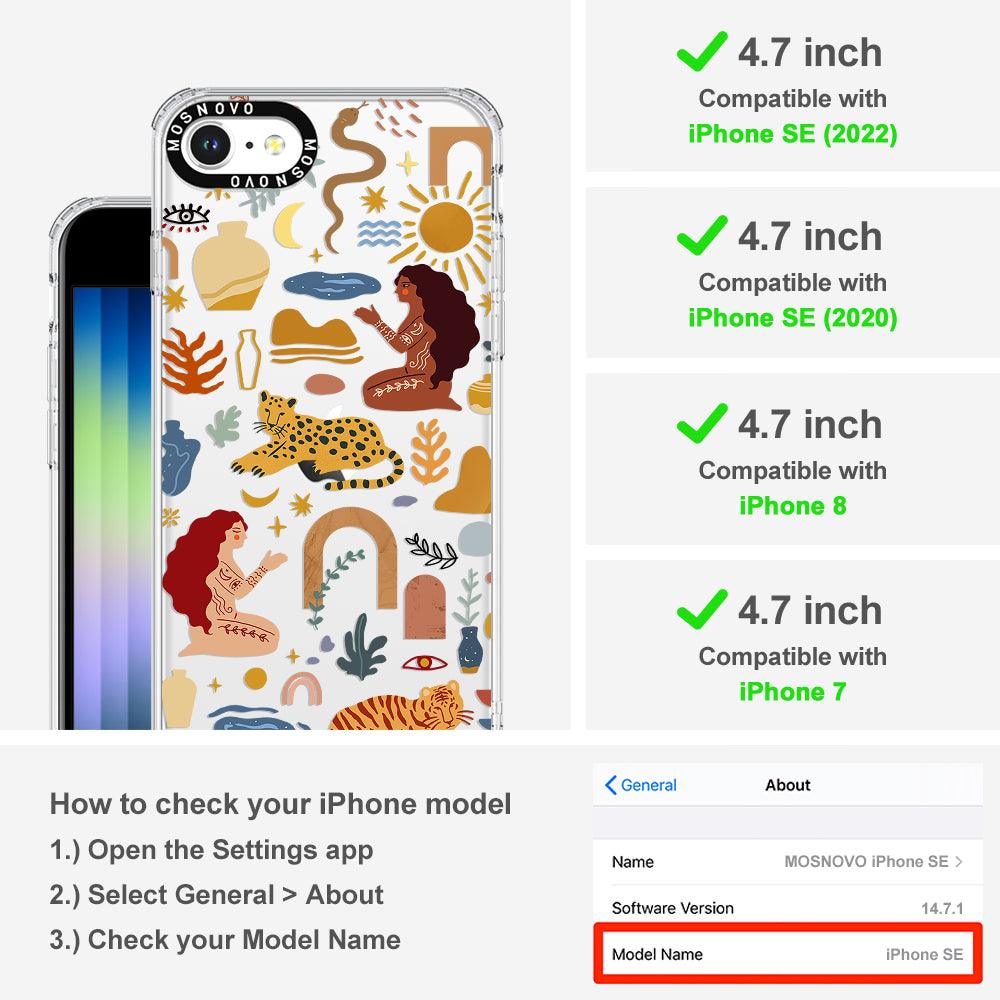 Stay Wild Phone Case - iPhone SE 2022 Case - MOSNOVO