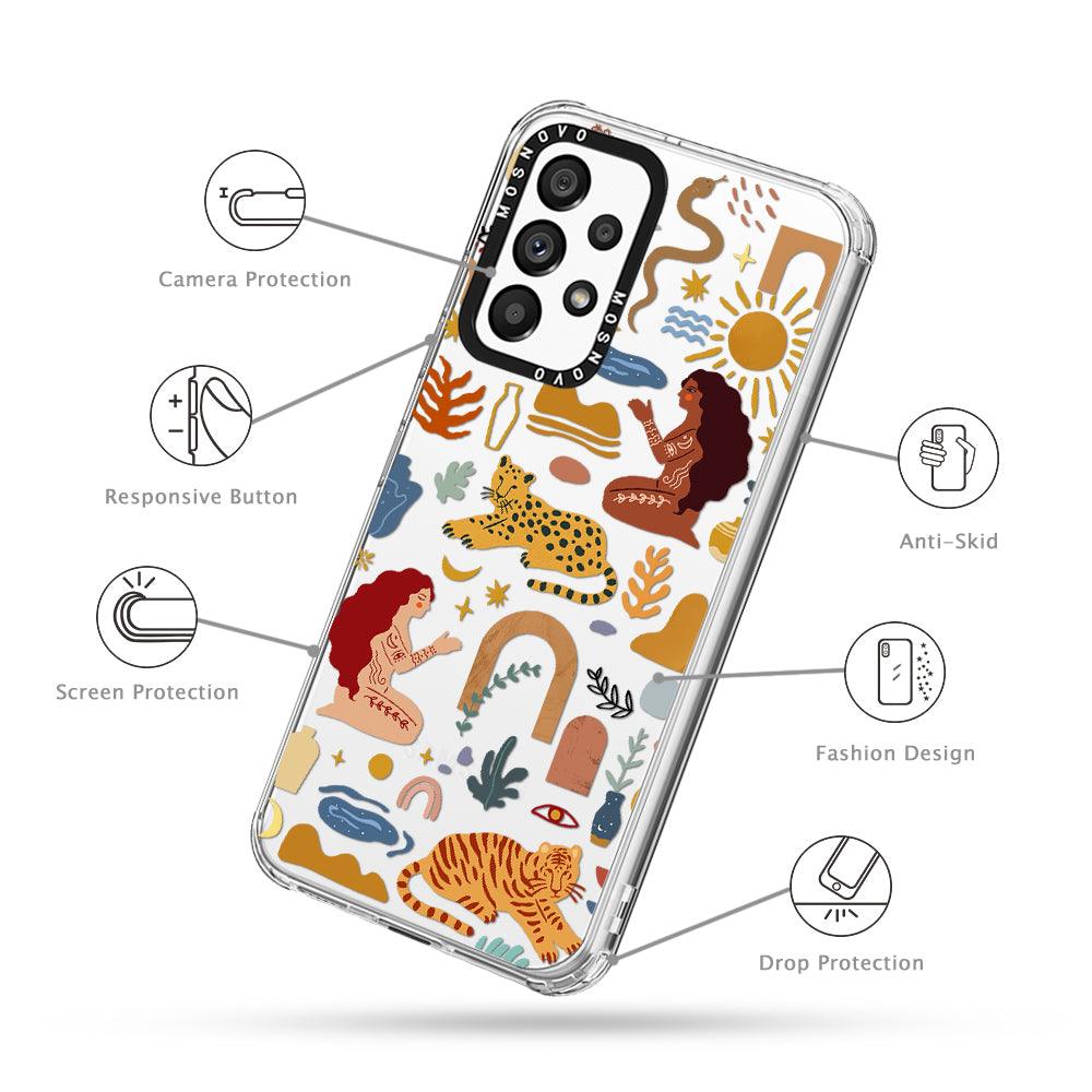 Stay Wild Phone Case - Samsung Galaxy A53 Case - MOSNOVO