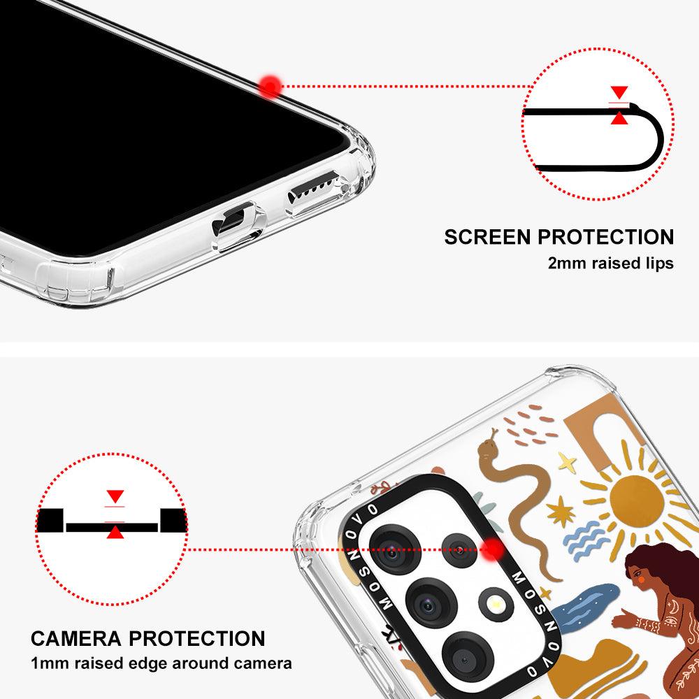Stay Wild Phone Case - Samsung Galaxy A53 Case - MOSNOVO