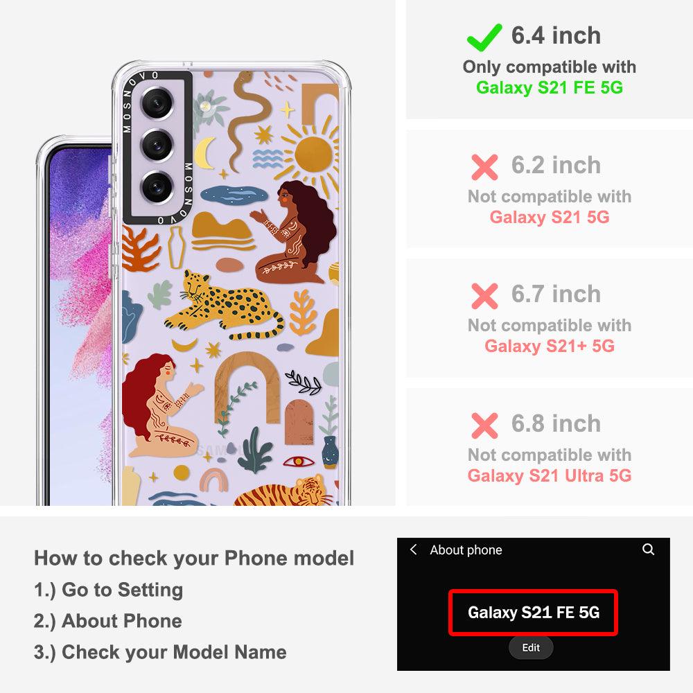 Stay Wild Phone Case - Samsung Galaxy S21 FE Case - MOSNOVO