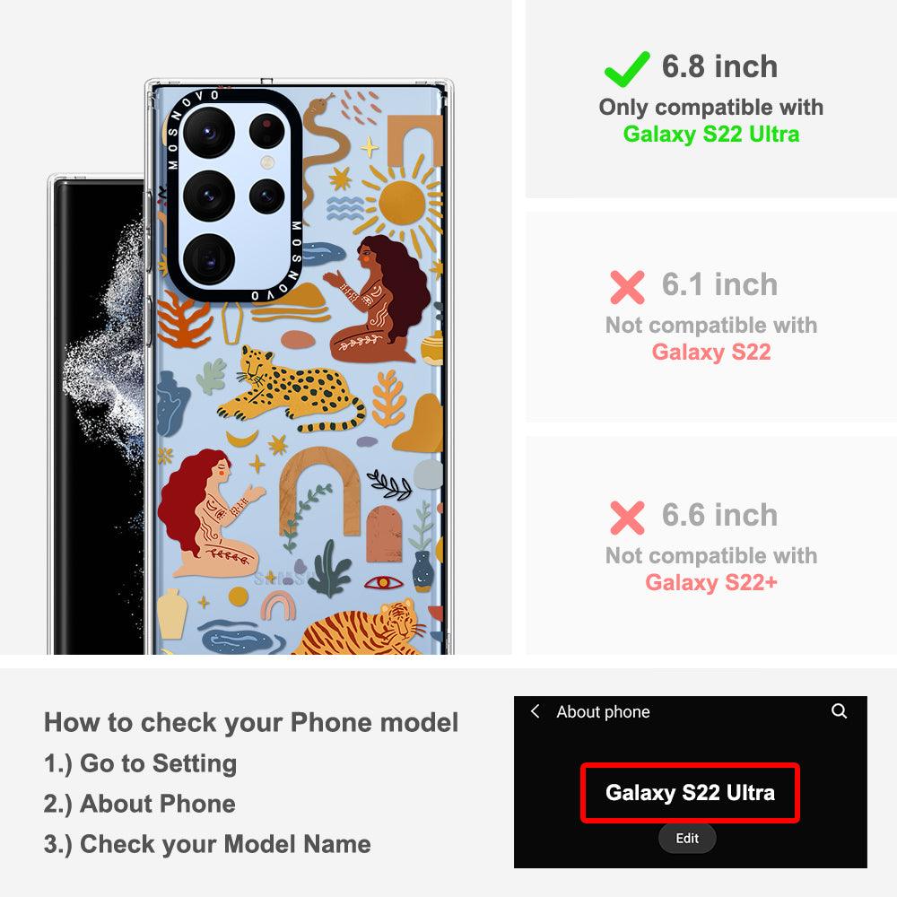 Stay Wild Phone Case - Samsung Galaxy S22 Ultra Case - MOSNOVO