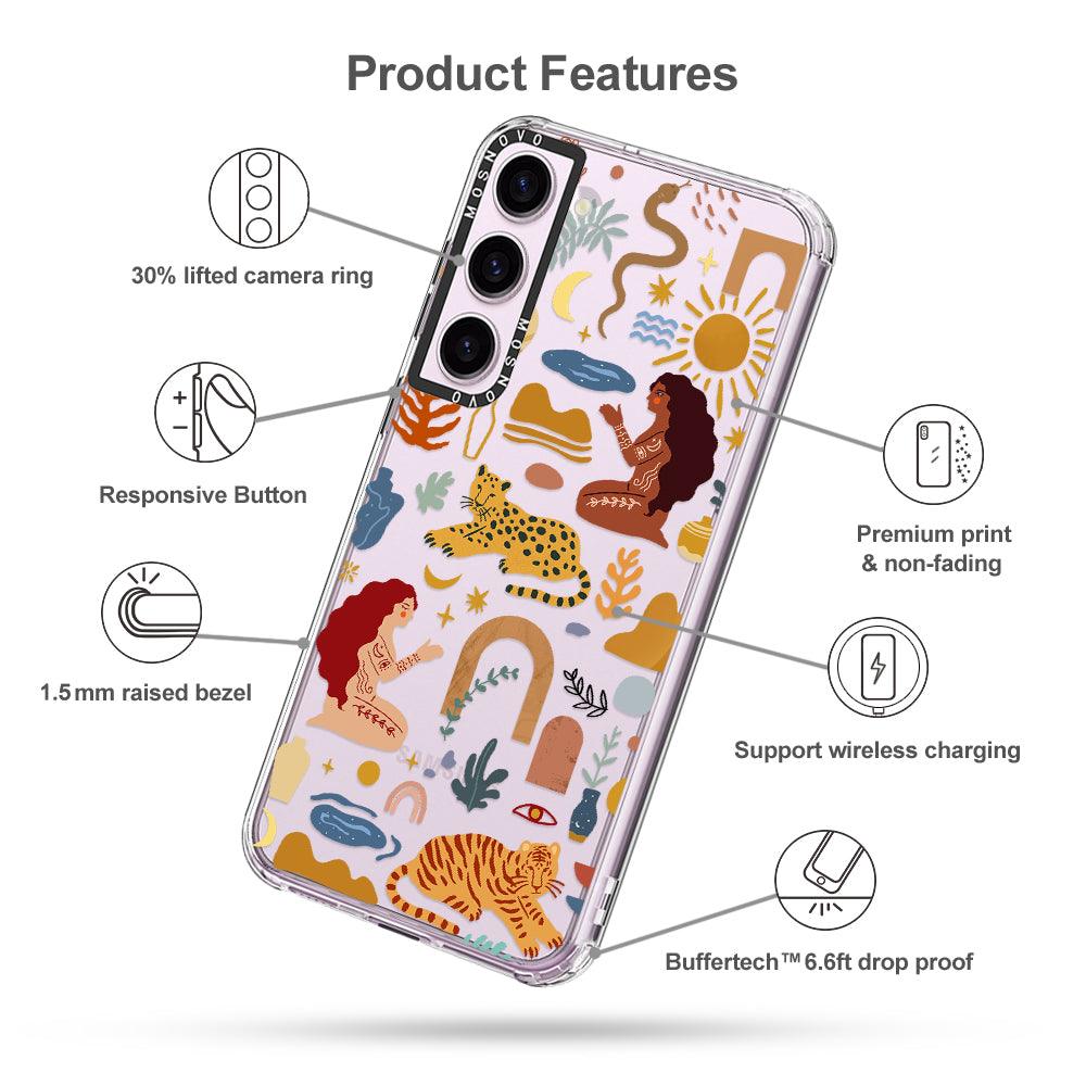 Stay Wild Phone Case - Samsung Galaxy S23 Plus Case - MOSNOVO