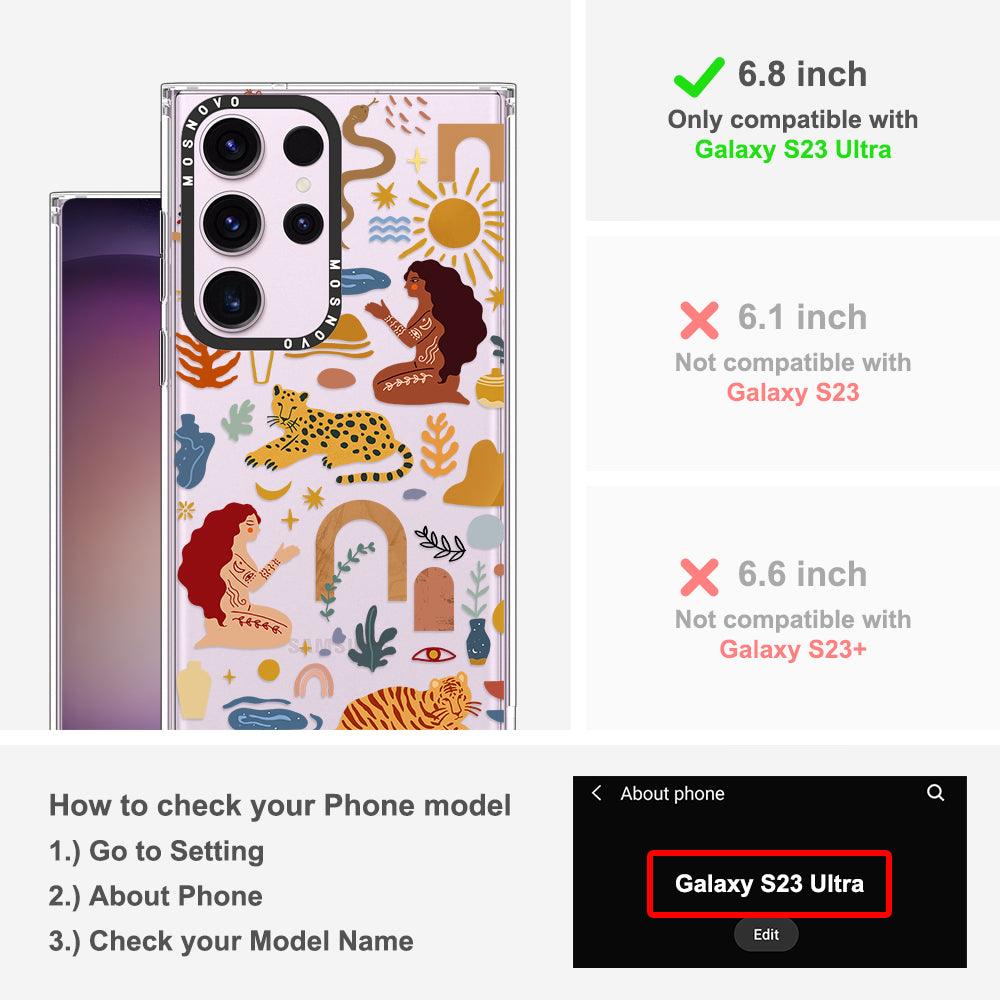 Stay Wild Phone Case - Samsung Galaxy S23 Ultra Case - MOSNOVO