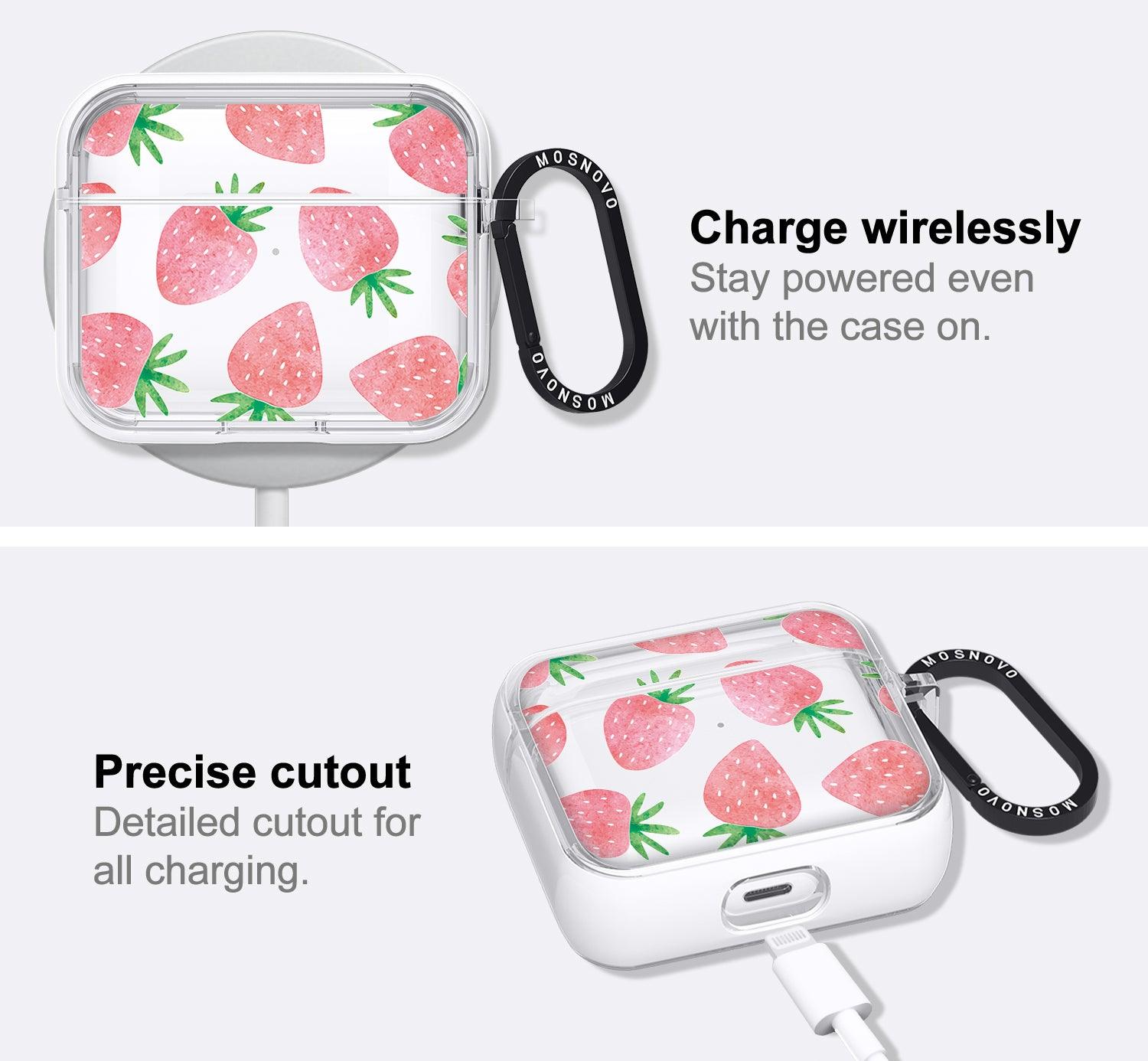 Strawberry AirPods 3 Case (3rd Generation) - MOSNOVO
