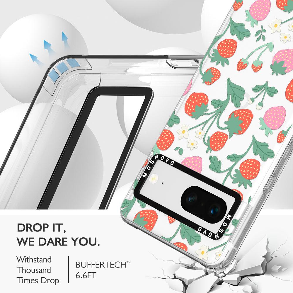 Strawberry Garden Phone Case - Google Pixel 7 Case - MOSNOVO