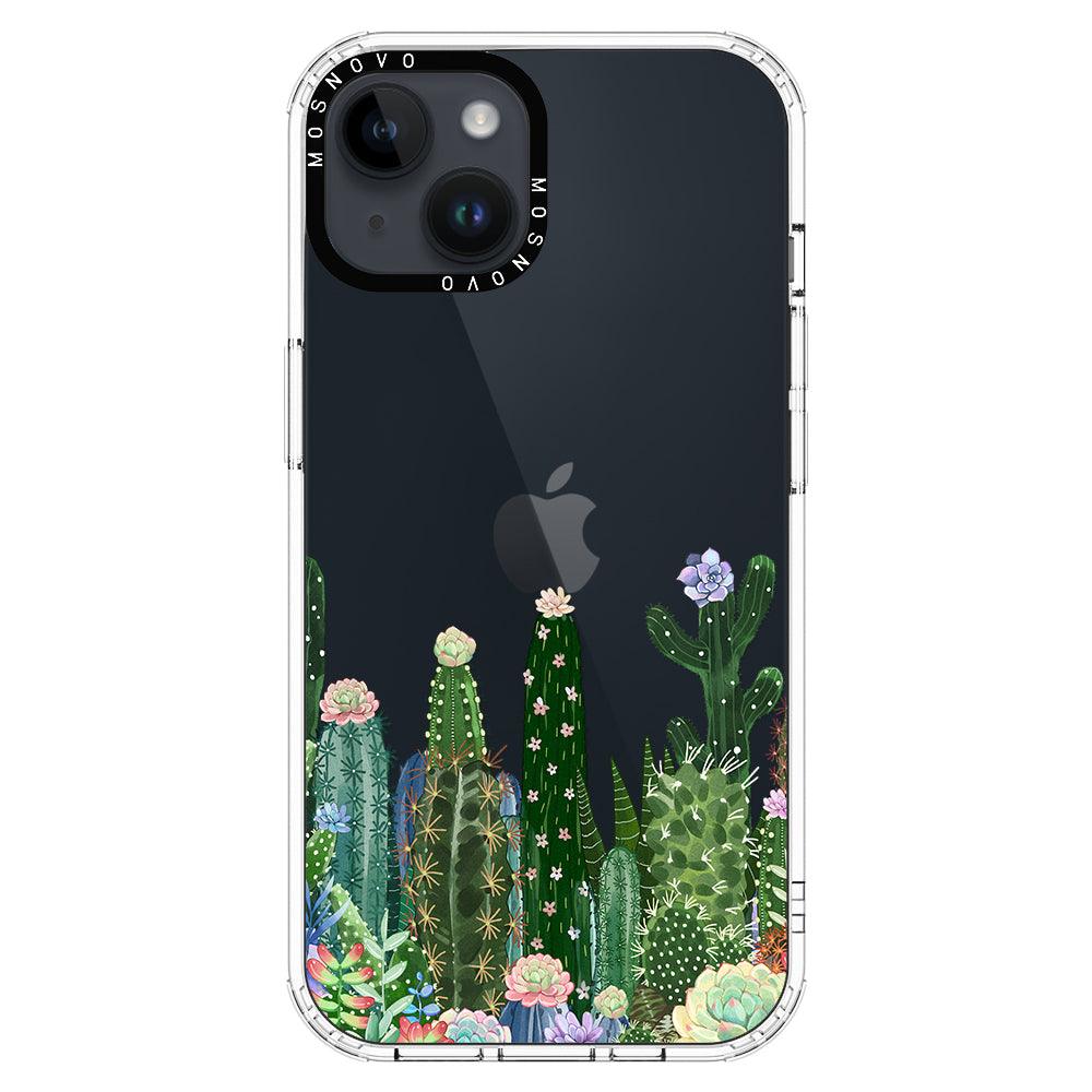 Desert Cactus Phone Case - iPhone 14 Plus Case - MOSNOVO