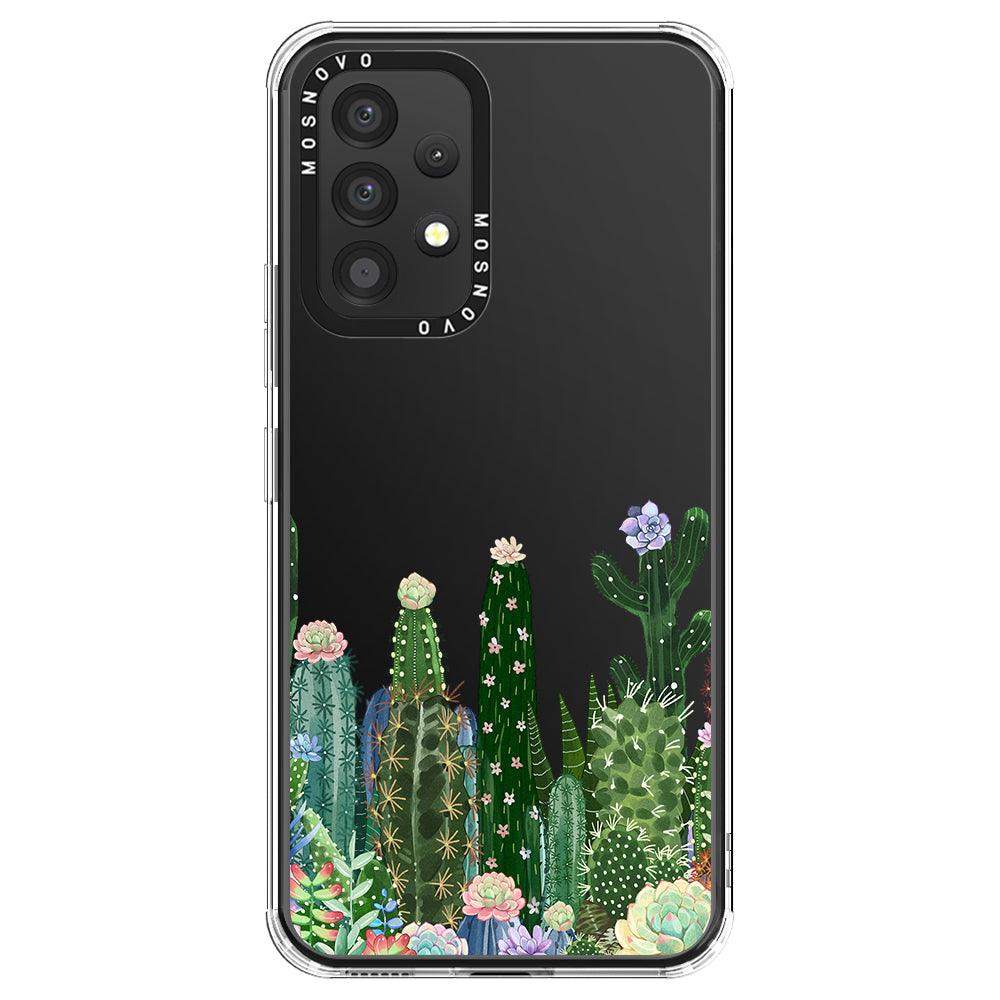 Succulents Garden Phone Case - Samsung Galaxy A53 Case - MOSNOVO