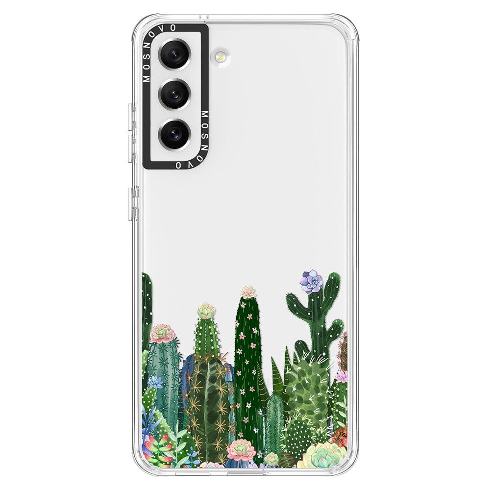 Succulents Garden Phone Case - Samsung Galaxy S21 FE Case - MOSNOVO