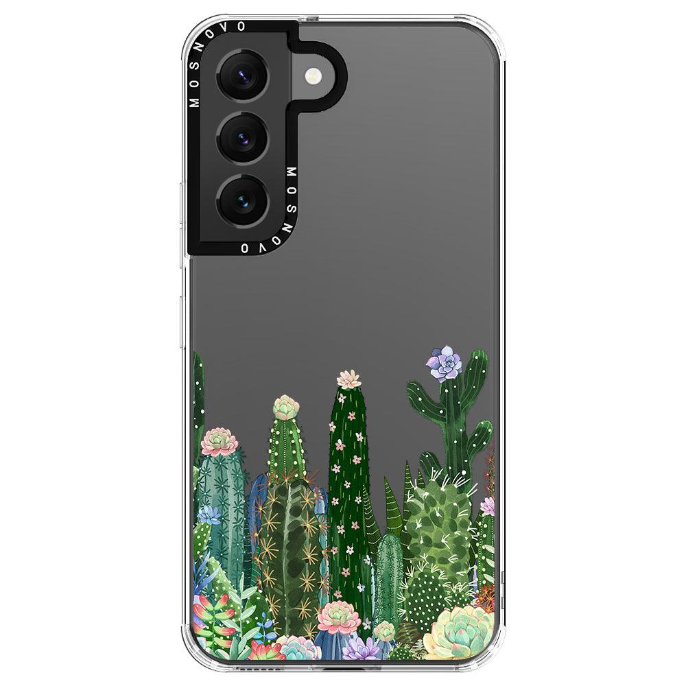 Succulents Garden Phone Case - Samsung Galaxy S22 Case - MOSNOVO
