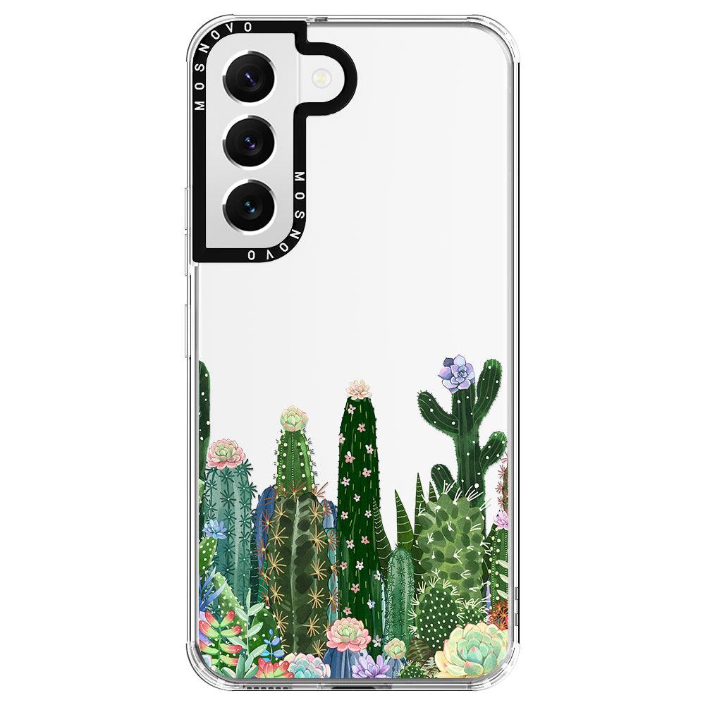 Succulents Garden Phone Case - Samsung Galaxy S22 Case - MOSNOVO
