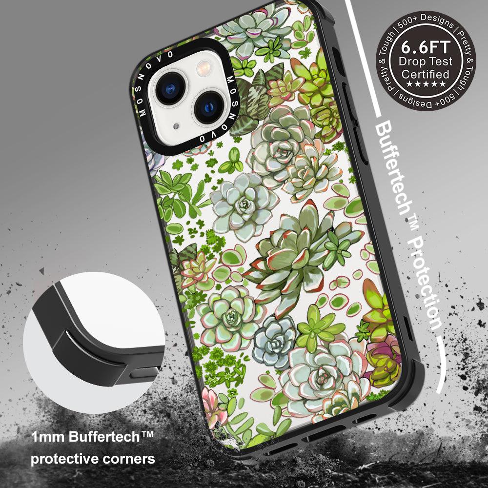 Succulent Phone Case - iPhone 13 Case - MOSNOVO