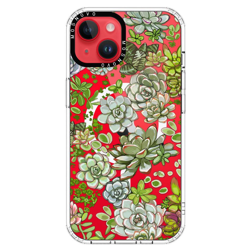 Succulent Phone Case - iPhone 14 Case - MOSNOVO