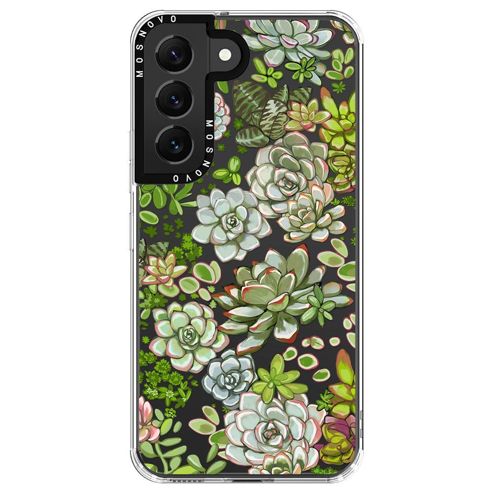 Succulents Phone Case - Samsung Galaxy S22 Plus Case - MOSNOVO