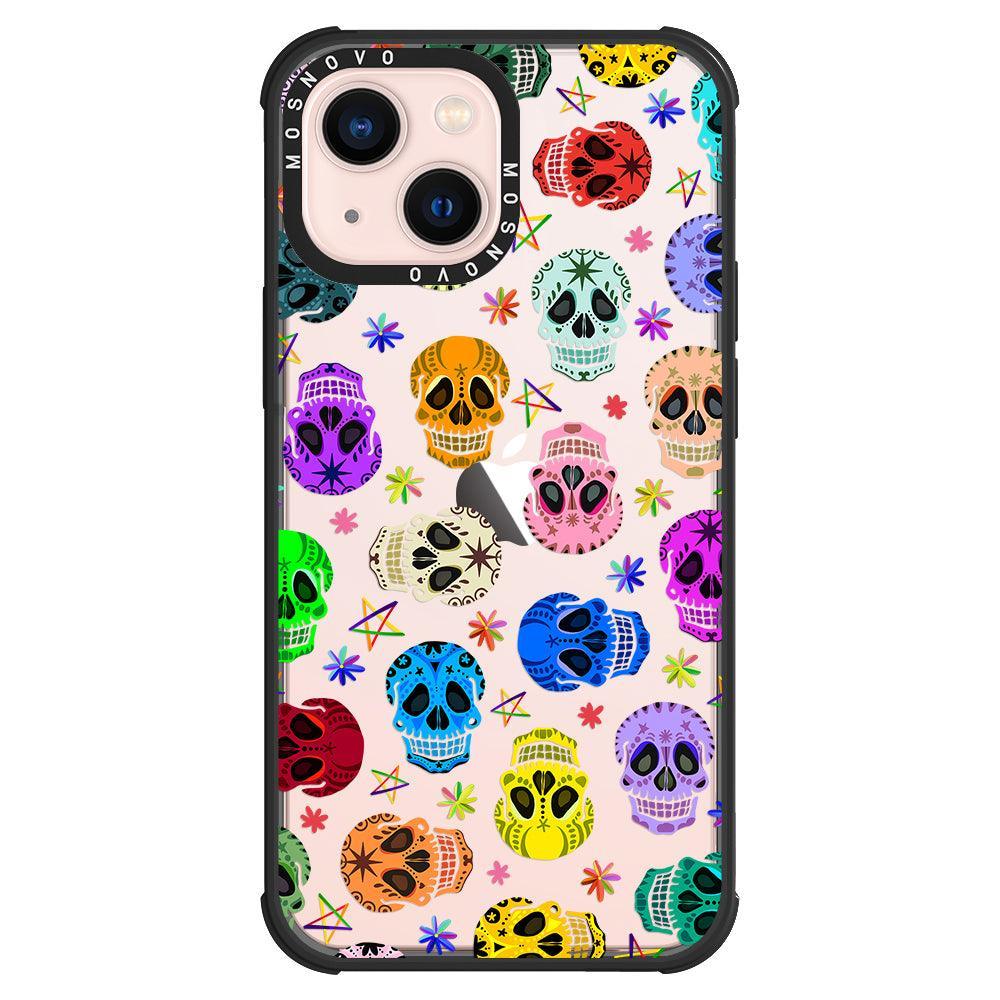 Skull Phone Case - iPhone 13 Case - MOSNOVO