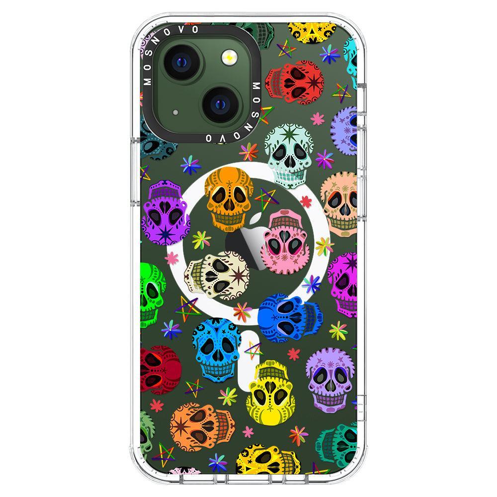 Skull Phone Case - iPhone 13 Case - MOSNOVO