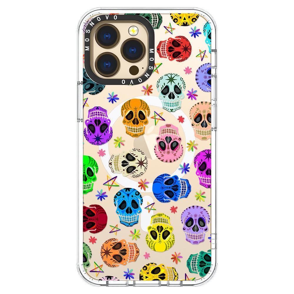 Skull Phone Case - iPhone 13 Pro Max Case - MOSNOVO