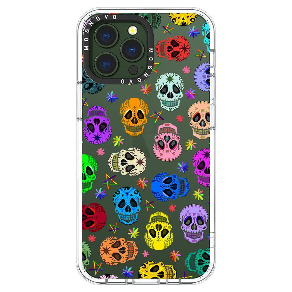 Skull Phone Case - iPhone 13 Pro Max Case - MOSNOVO