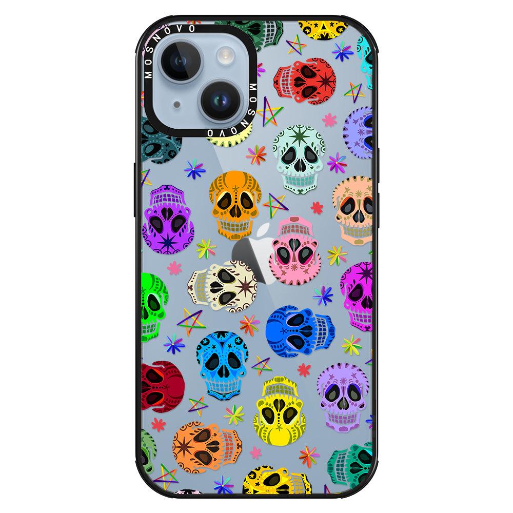 Skull Phone Case - iPhone 14 Plus Case - MOSNOVO