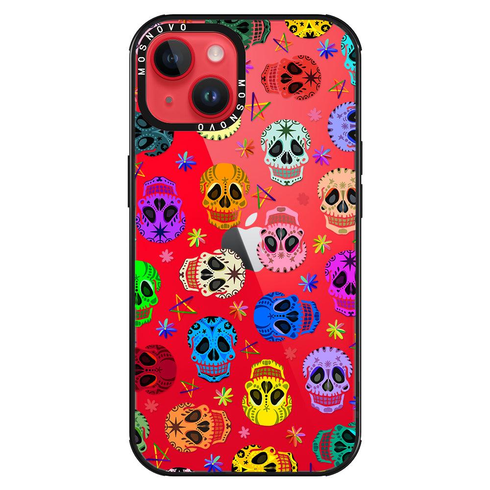 Skull Phone Case - iPhone 14 Plus Case - MOSNOVO