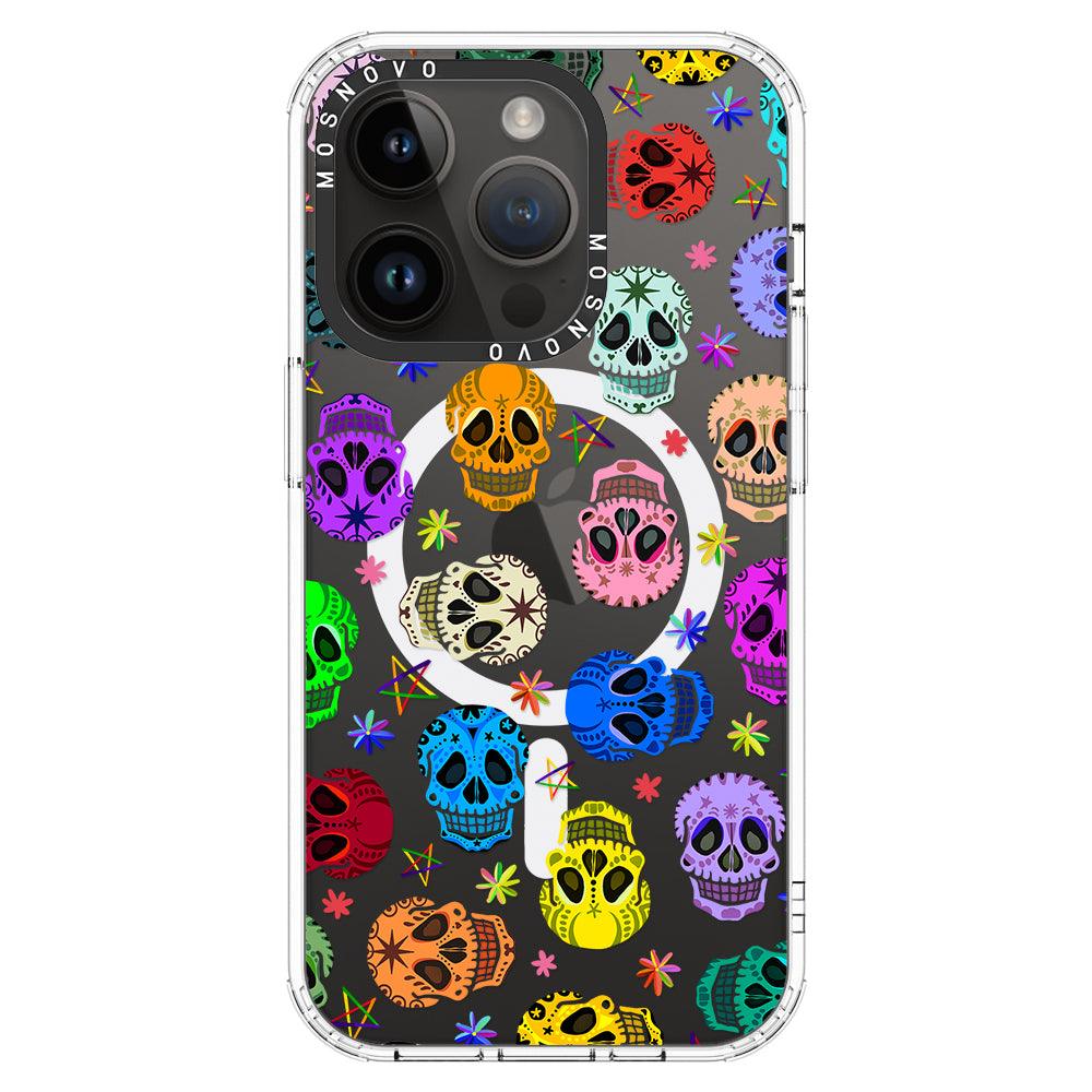 Skull Phone Case - iPhone 14 Pro Case - MOSNOVO