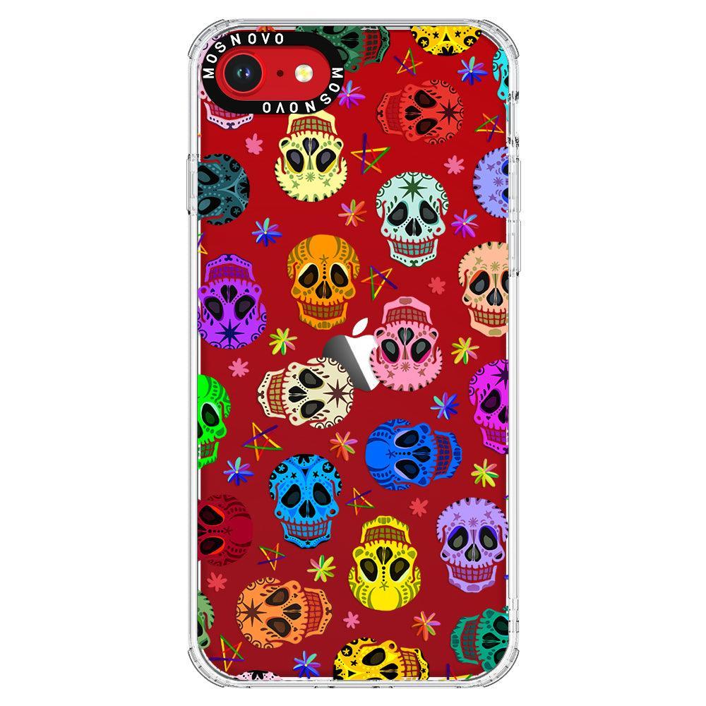 Skull Phone Case - iPhone SE 2022 Case - MOSNOVO