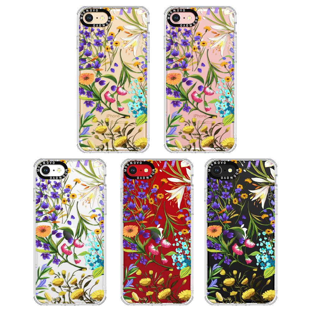 Summer Flower Holidays Phone Case - iPhone 7 Case - MOSNOVO