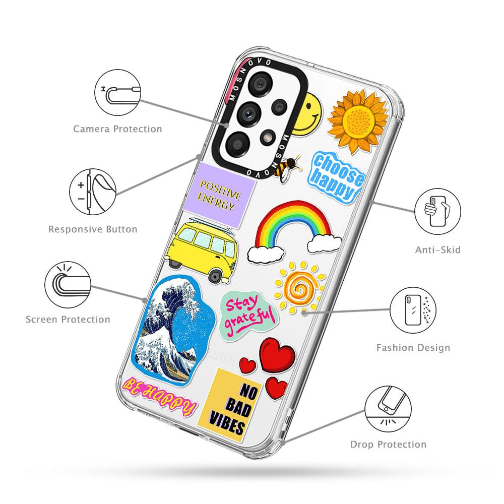 Summer Vibes Phone Case - Samsung Galaxy A53 Case - MOSNOVO