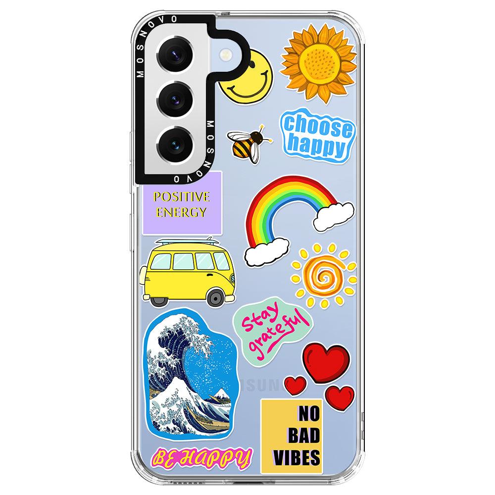 Summer Vibes Phone Case - Samsung Galaxy S22 Plus Case - MOSNOVO