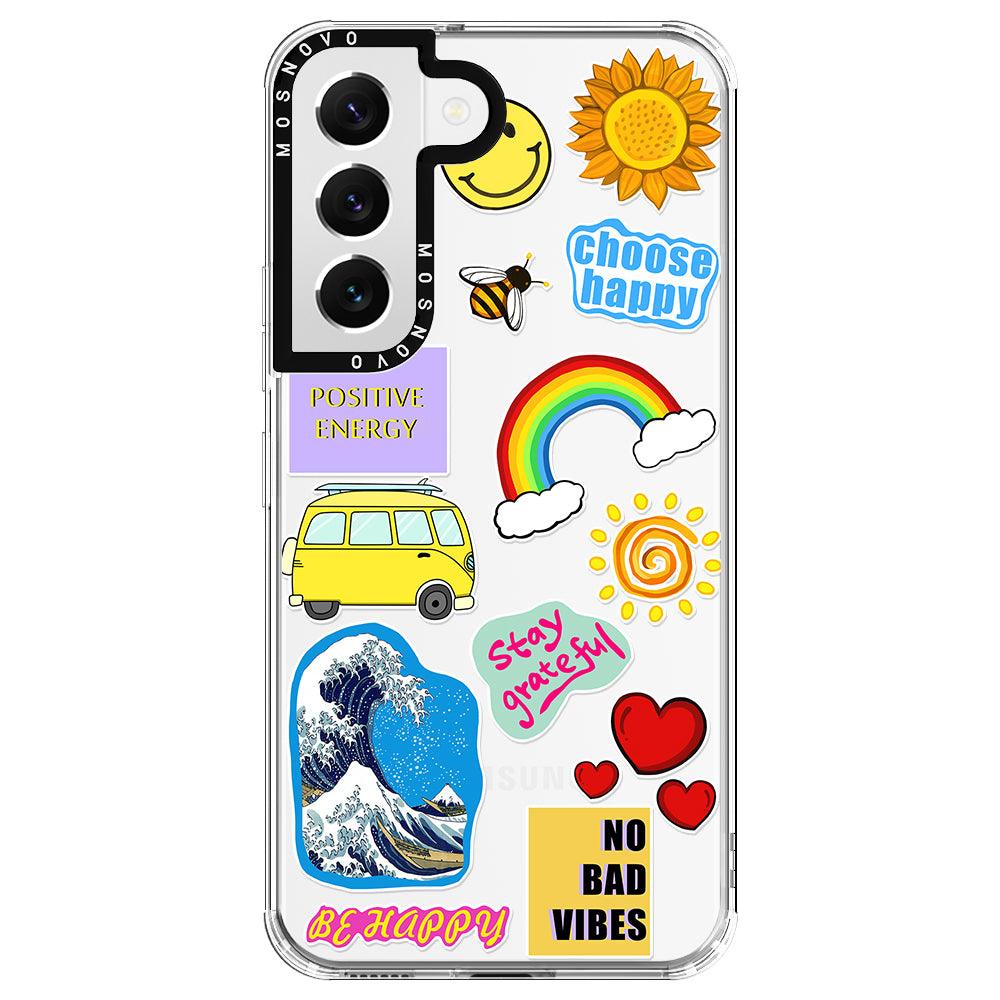 Summer Vibes Phone Case - Samsung Galaxy S22 Plus Case - MOSNOVO