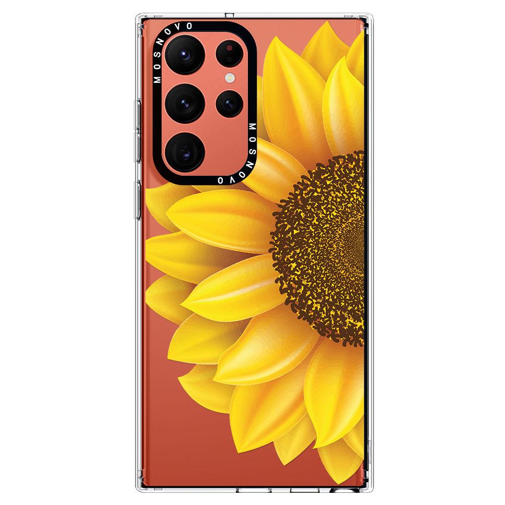 Sunflower Phone Case - Samsung Galaxy S22 Ultra Case - MOSNOVO