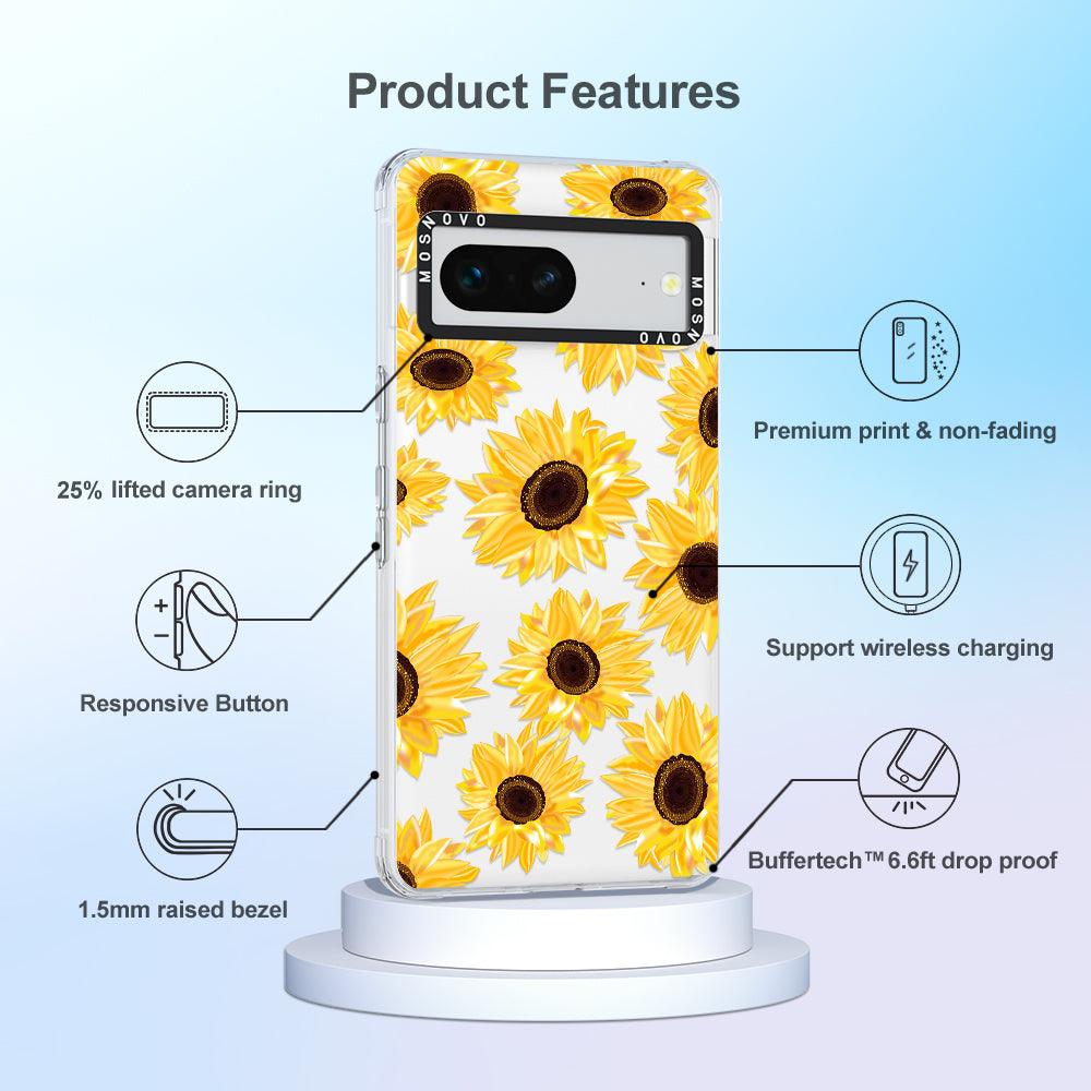 Sunflowers Phone Case - Google Pixel 7 Case - MOSNOVO