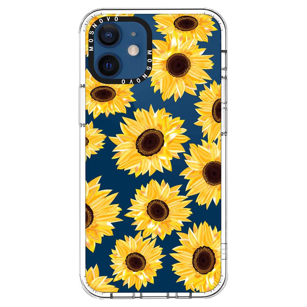 Sunflowers Phone Case - iPhone 12 Case - MOSNOVO