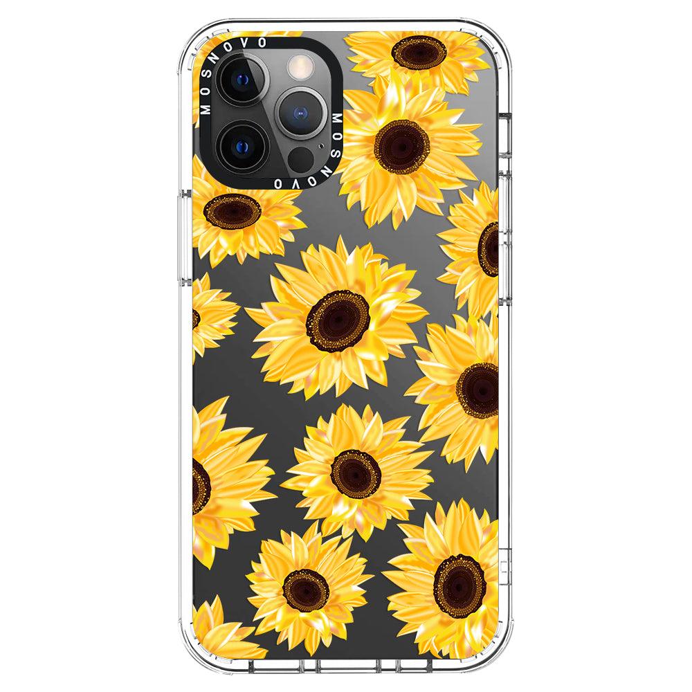 Sunflowers Phone Case - iPhone 12 Pro Case - MOSNOVO
