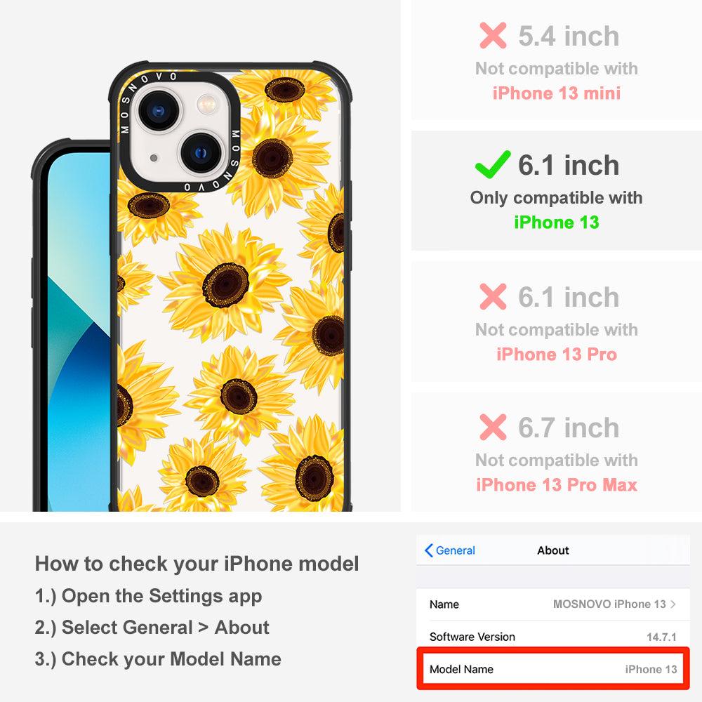 Sunflowers Phone Case - iPhone 13 Case - MOSNOVO