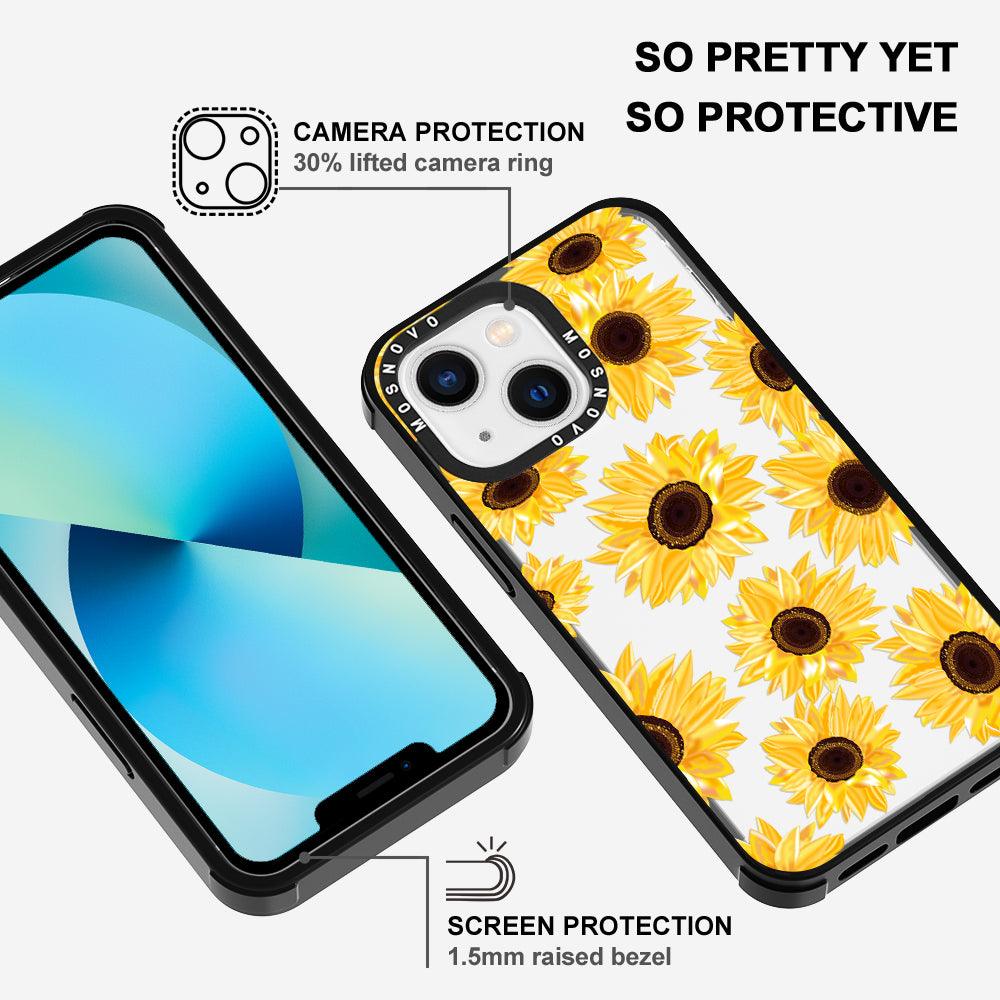 Sunflowers Phone Case - iPhone 13 Case - MOSNOVO