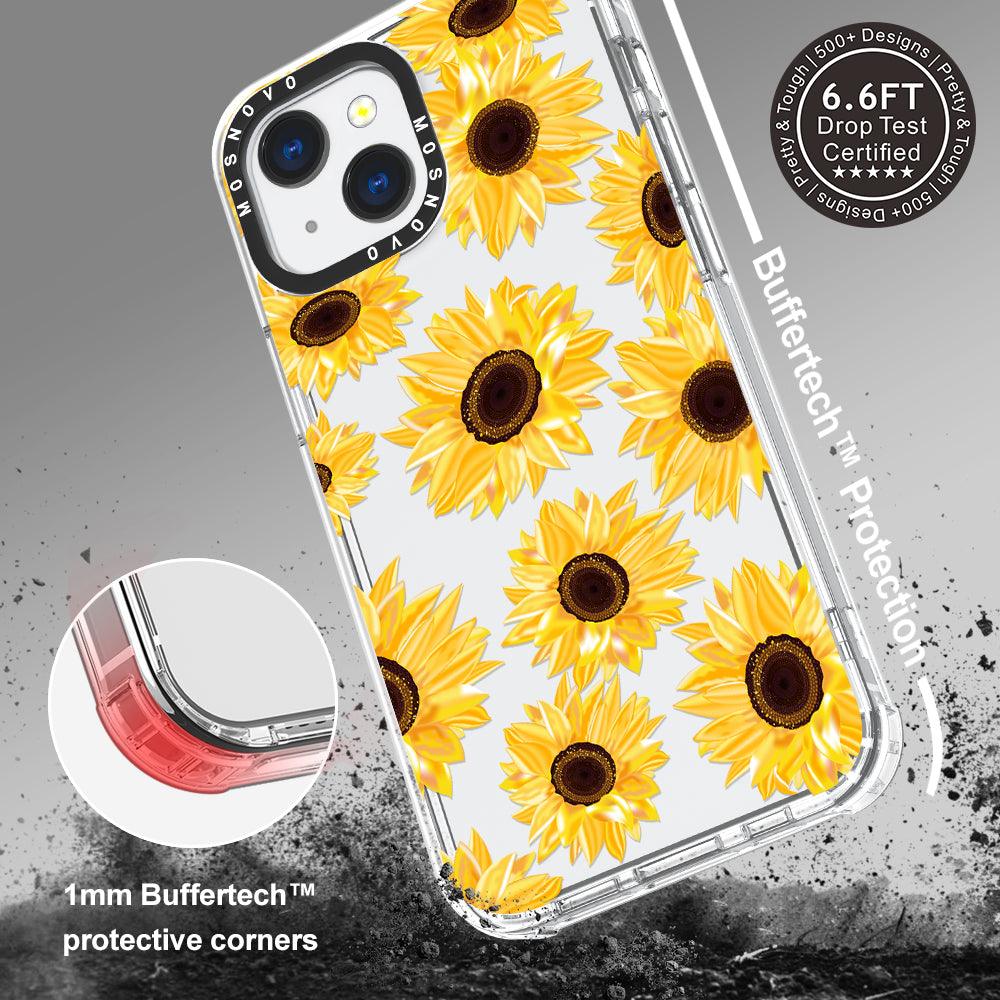 Sunflowers Phone Case - iPhone 13 Mini Case - MOSNOVO