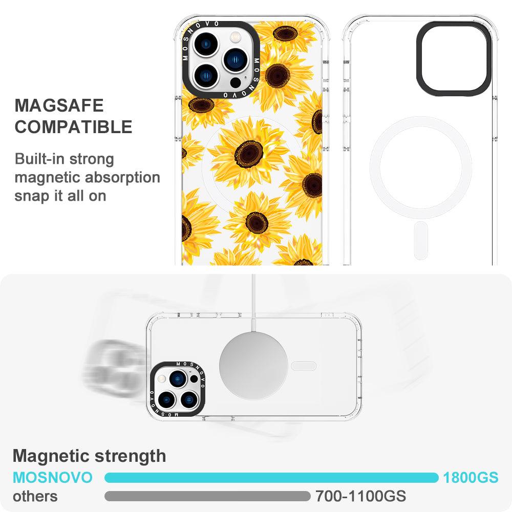Sunflowers Phone Case - iPhone 13 Pro Case - MOSNOVO