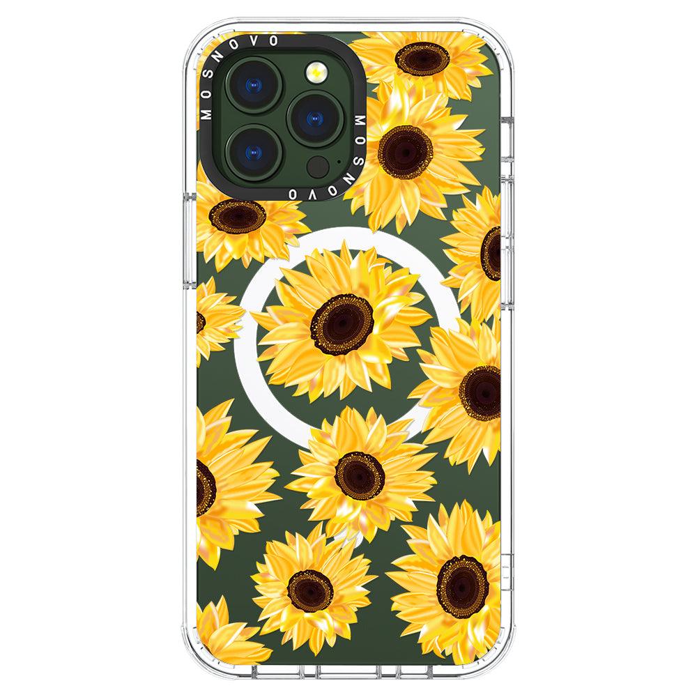 Sunflowers Phone Case - iPhone 13 Pro Max Case - MOSNOVO