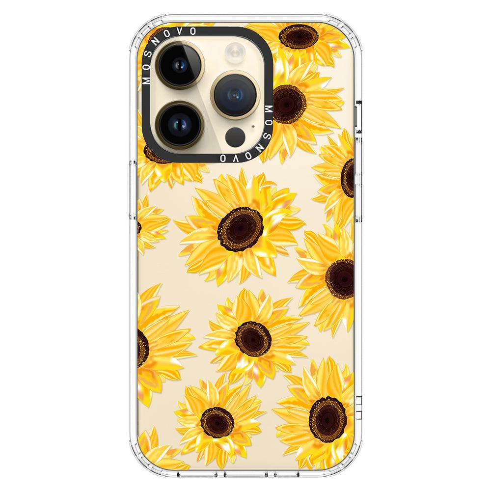 Sunflowers Phone Case - iPhone 14 Pro Case - MOSNOVO