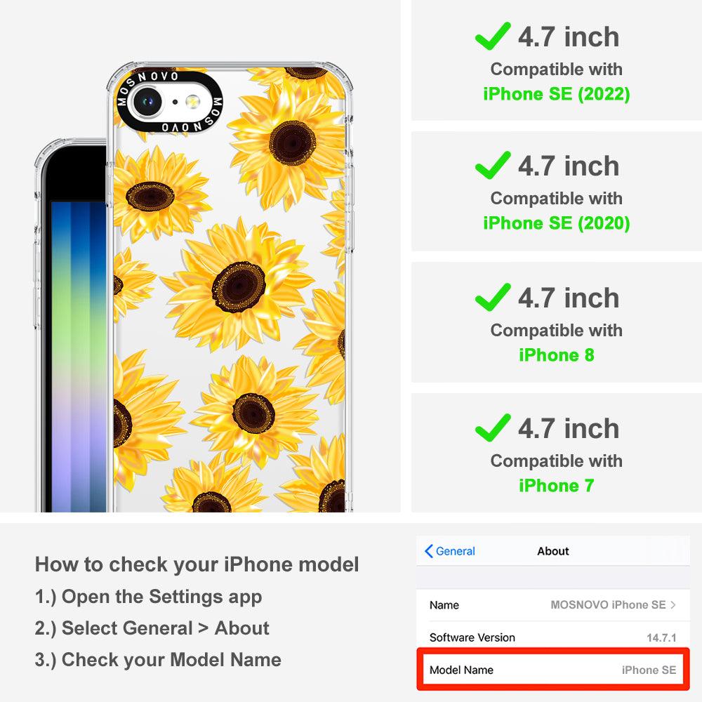 Sunflowers Phone Case - iPhone 7 Case - MOSNOVO