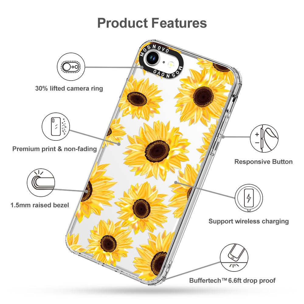 Sunflowers Phone Case - iPhone 8 Case - MOSNOVO